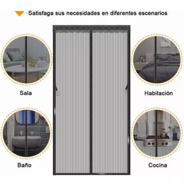 CORTINA ANTIMOSQUITOS MAGNETICA - OFERTA ¡COMPRA 1 LLEVA 2!