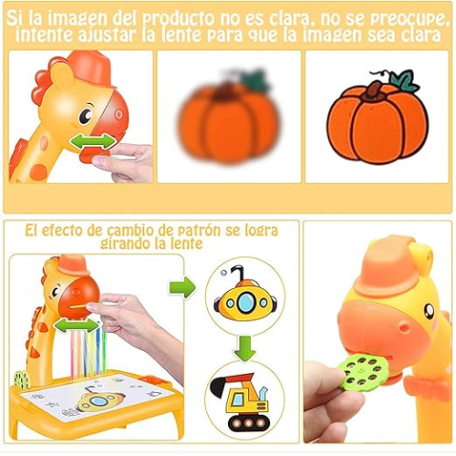 BabyKids® - Mesa Infantil con Proyector LED