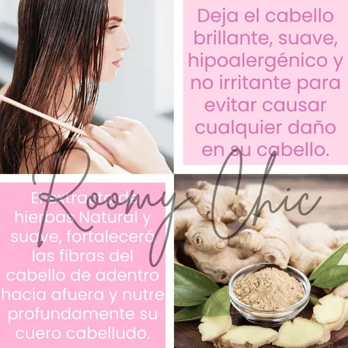 SHAMPOO COREANO CON TINTE VEGETAL - PAQUETE DE 5 SOBRES