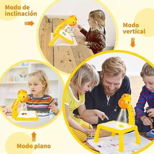BabyKids® - Mesa Infantil con Proyector LED