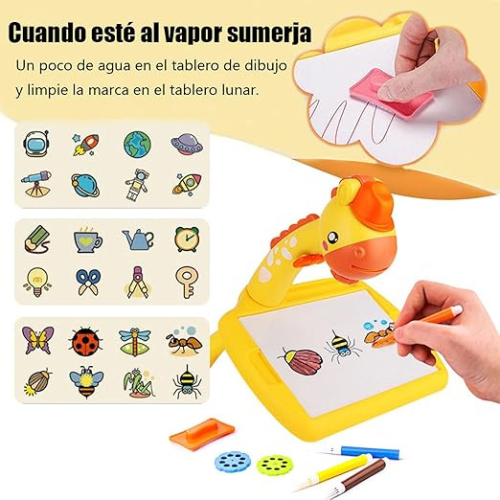 BabyKids® - Mesa Infantil con Proyector LED