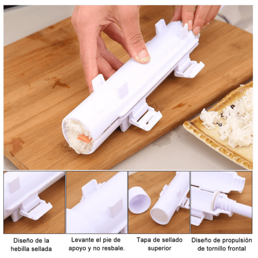 MOLDE CILINDRICO PARA HACER SUSHI EN CASA