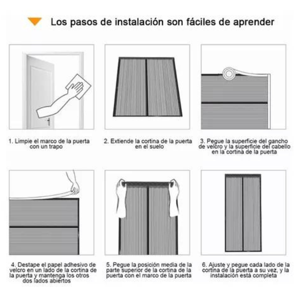 CORTINA ANTIMOSQUITOS MAGNETICA - OFERTA ¡COMPRA 1 LLEVA 2!