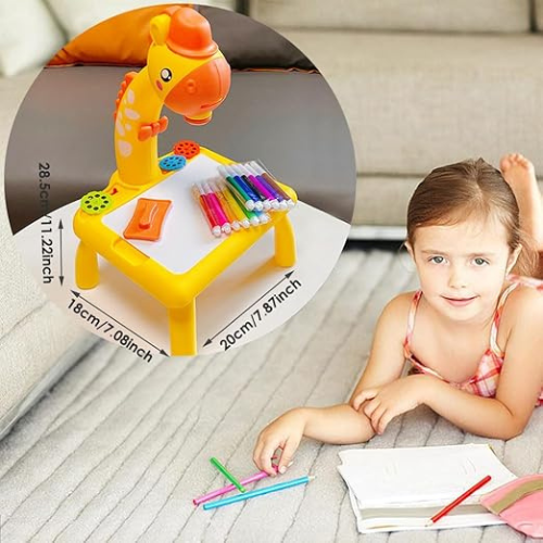 BabyKids® - Mesa Infantil con Proyector LED