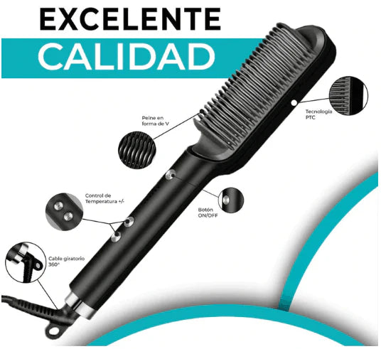 StyleFlex™ CEPILLO ALISADOR PROFESIONAL✨