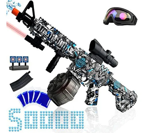 Pistola de Hidrogel M416 - Accesorios incluidos