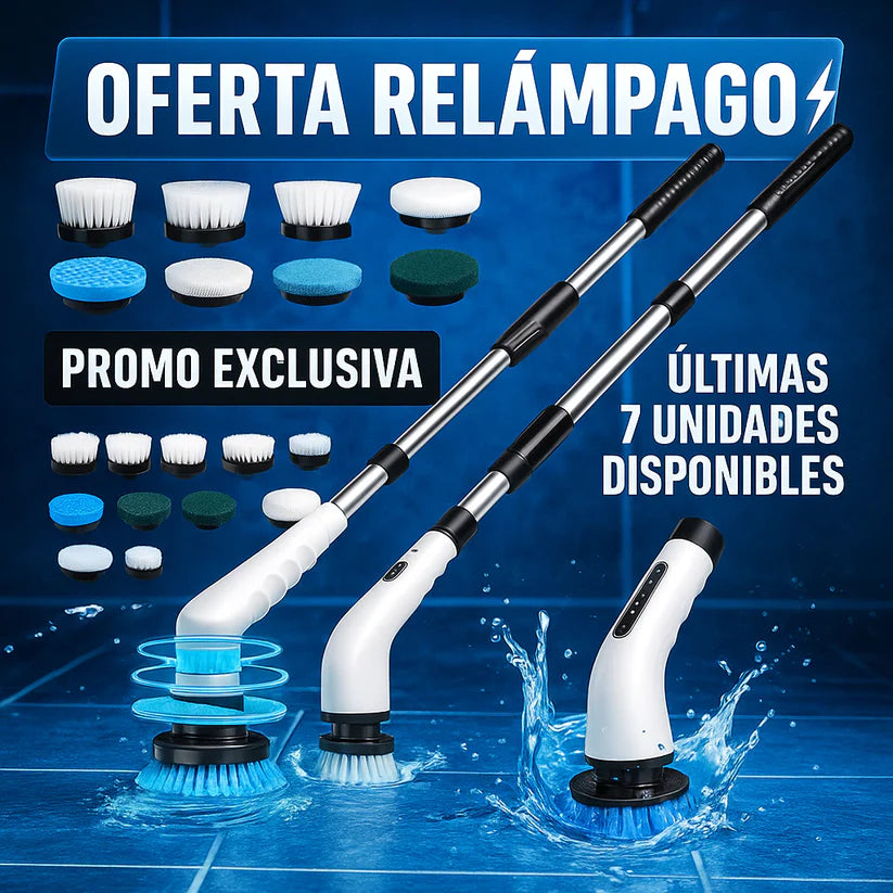 Cepillo Eléctrico Multisusos 9 en 1