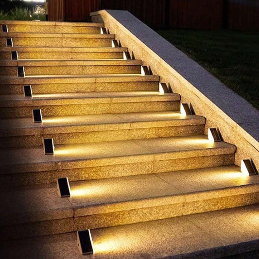 Luces de escalera solares
