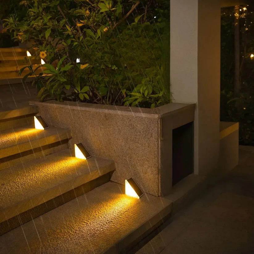 Luces de escalera solares