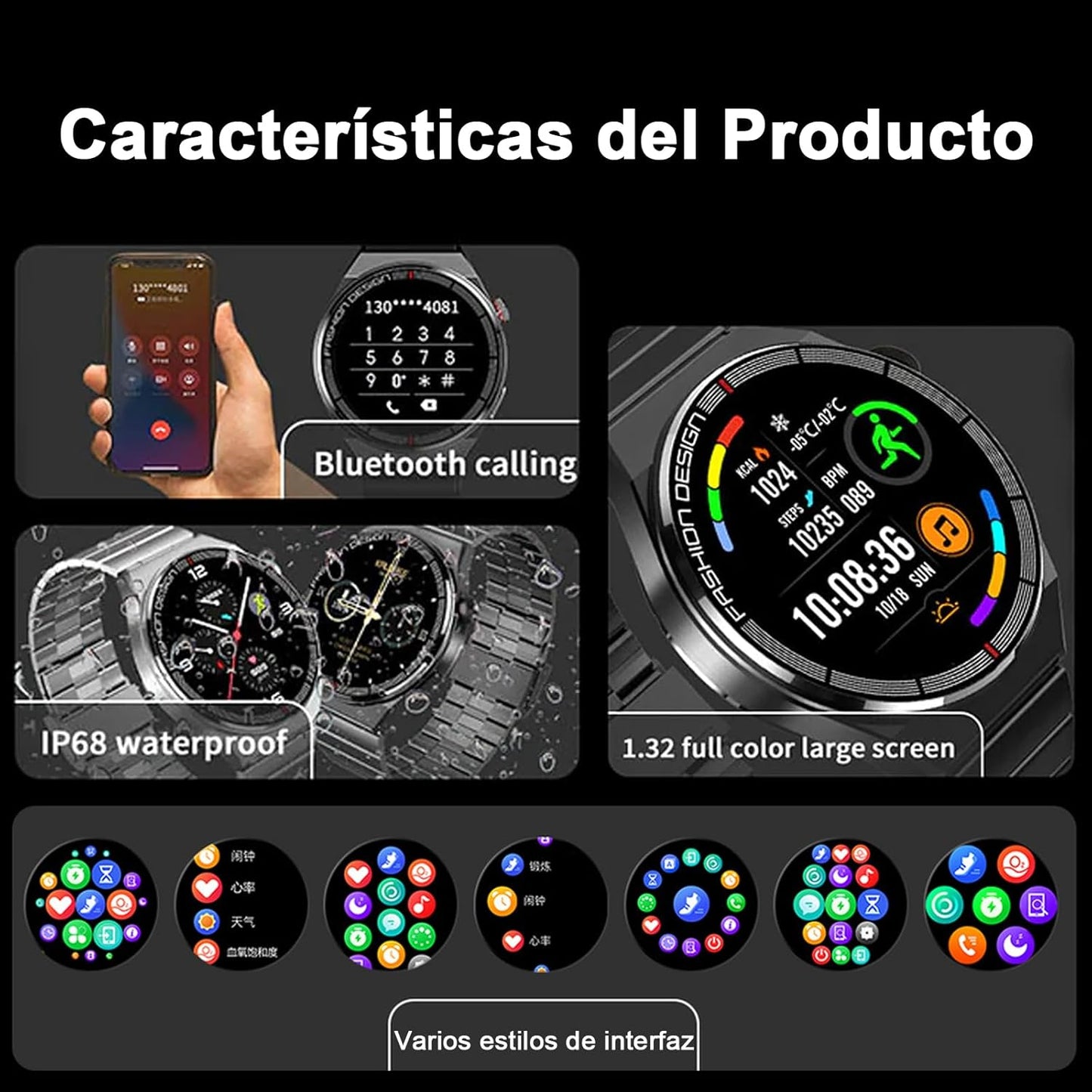 SPORT SMARTWATCH - asistente inteligente 🤖