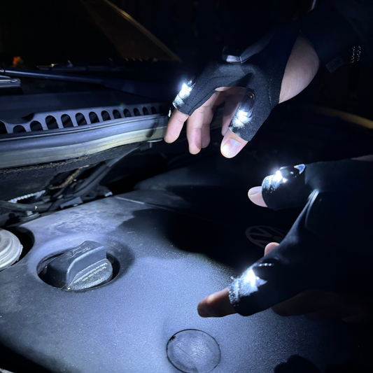 LightGrip🖐️🔦 Guantes LED para trabajo